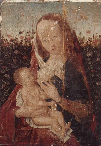 unknow artist The virgin and child Spain oil painting art